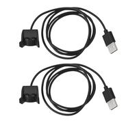 The Lord of the Tools 2 Pezzi Cavo Di Ricarica Per Smartwatch USB 5V 1A Da 1 M Compatibile Con Garmin Vivosmart HR HR+ Approach X40