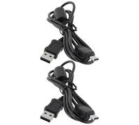 The Lord of the Tools 2 Pezzi Cavo Di Ricarica USB Per Fotocamera Digitale Da Compatibile Con Casio EX-FC150 ZR200 ZR300 ZR400 La Fotocamera Digitale