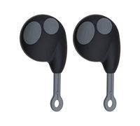 The Lord of the Tools 2 pezzi Custodia per chiave auto con telecomando a 2 pulsanti Guscio di ricambio per chiave Smart Keyless Entry Telecomando Guscio di ricambio compatibile con Cobra Alarm 7777