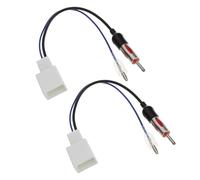 The Lord of the Tools 2 Pezzi Da Adattatore Antenna Per Auto A DIN Compatibile Con Toyota Prius RAV4 Compatibile Con Yaris Verso