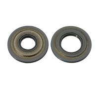 The Lord of the Tools 2 Pezzi Guarnizione Albero Motosega Compatibile Con Husqvarna 135 140 435 440 Guarnizioni Olio Motosega Lato Frizione 16,6x32x3,7mm Lato Ruota Magnetica 12x32x3.7mm