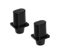 The Lord of the Tools 2 Pezzi Top Hat Switch Tip Vintage Top Hat Toggle Selector Interruttore In Plastica Punta Pickup Selettore Manopola Per La Maggior Parte Delle Chitarre Elettriche Nero