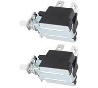 The Lord of the Tools 2PCS Interruttore Di Alimentazione CA Audio On/Off 4 Pin AC 250V 8A Interruttore Accensione/spegnimento Ricambio Compatibile Con Philips 212 E 312 E Giradischi Altro
