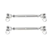 The Lord of the Tools 2PCS M8 Tenditore A Vite Tenditore In Acciaio Inox 316 Corpo Chiuso Jaw Rigging Vite Jaw Tenditore Rigging Vite Per La Vela A Remi