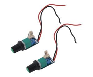 The Lord of the Tools 2x PWM Regolatore di velocità della ventola con interruttore a pressione per controllo ventola Chassis Server Raffreddamento