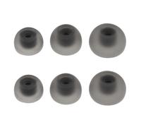 The Lord of the Tools 3 Paia Di 6 Pezzi Gommini Compatibile Con Samsung Galaxy Buds 2 R177 Auricolari Silicone Auricolari Di Ricambio Punte Piccolo/Medio/Grande 3 Dimensioni Nero