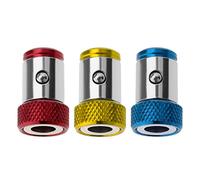 The Lord of the Tools 3pcs Anello Magnetico Vite Magnetizzatore Rimovibile Cacciavite Anello Lega Cacciavite Bit Magnetizer Anello Vite Catcher Holder per 1/4 "6.35mm Doppia Estremità Bit