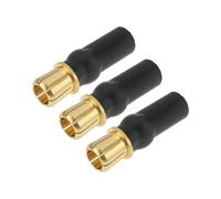 The Lord of the Tools 3PCS RC Telecomando Adattatore Connettore Auto 6.5mm Femmina 8mm Maschio Bullet 29mm Compatibile con Castle XLX2 ESC 6.5MM Motore