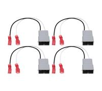 The Lord of the Tools 4 adattatori per altoparlanti da 12 V a 2 pin, compatibile con Honda compatibile con Accord compatibile con Civic CR-V CR-X CR-Z FR-V H-RV