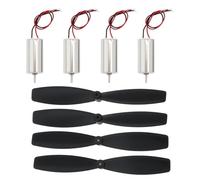 The Lord of the Tools 4 Pezzi 8x16 Mm RC Drone Micro Motore Coreless 5200 Giri/min Per Elicotteri Telecomandati Con Elica