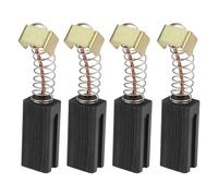 The Lord of the Tools 4 Pezzi Di Spazzole Di Carbone Scanalate Compatibili Con Aldi Compatibili Con Einhell 17 Mm X 8 Mm X 6 Mm Spazzola Motore Di Ricambio Per Utensili Elettrici Nera