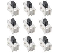 The Lord of the Tools 40 Pezzi Pulsante Tattile Laterale Micro SMD SMT Interruttore Tattile Per Elettrodomestici Giocattoli 2x4x3,5 Mm