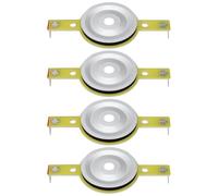 The Lord of the Tools 4pcs 25.4mm Bullet Super Tweeter Diaframma Titanio Tweeter Voice Coil Speaker Film Compatibile con PRV Audio RPTW350Ti TW350Ti