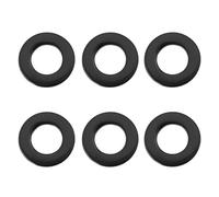 The Lord of the Tools 50 Pezzi 304 Rondelle In Acciaio Inox M5 Rondelle Rotonde Guarnizione Piatta Per Auto Mobili Utensili Da Cucina Edifici Viti E Bulloni Nero 5x10x1mm