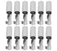 The Lord of the Tools 50 Pezzi Terminali A Crimpare Femmina Da 4,5 Mm Per Auto Spina Rotonda Connettore A Crimpare