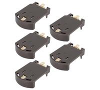 The Lord of the Tools 5pcs Button Cell Holder Battery Holder Button Battery Holder per CR2032 CR2025 3V Coin Cell Battery Socket Holder Case Box