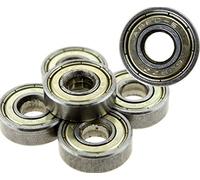 The Lord of the Tools 608zz ABEC-5, cuscinetti a sfera per skateboard, con scanalatura profonda, set da 10 pezzi