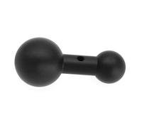 The Lord of the Tools Adattatore a sfera da 25 mm a 17 mm per montaggio RAM Braccio doppio attacco di dimensione B compatibile con Garmin Braccio di estensione di montaggio GPS girevole da 17 mm