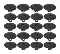 The Lord of the Tools Clip di fissaggio per paraurti in plastica per parafango, decorazione per archi delle ruote, 20 pezzi, 9112935, compatibile con Vauxhall nero