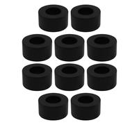 The Lord of the Tools Confezione da 10 distanziatori in gomma M10 rondelle piatte 20 mm OD 10 mm ID 10 mm di spessore, rotonde, antivibrazioni, distanziatori in gomma, rondelle per boccola in gomma,