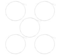 The Lord of the Tools Confezione da 5 leader conici per pesca a mosca, con anello pre-legato, per pesca d'acqua dolce, 1,5 x 2,4 m