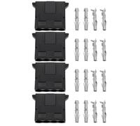 The Lord of the Tools Kit di 4 connettori di alimentazione per computer PATA HDD PC a 4 pin, compatibile con unità ottiche Molex Power Interface Hard Drive (maschio)