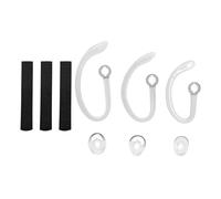 The Lord of the Tools Set di 3 gommini di ricambio in silicone per auricolari, con gancio per orecchio, tubo in schiuma, compatibile con cuffie Plantronics CS540, Savi W440, W740, accessori