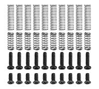 The Lord of the Tools Set di 40 viti kit molla compatibile con Nintendo Switch Joy-Con "Y" Tri-Wing Viti "+" viti corte lunghe molle corte