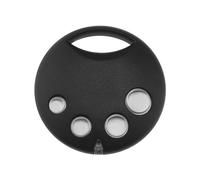 The Lord of the Tools Telecomando Compatibile Con Nice Smilo SM4 4 Pulsanti 433,92 MHz Rolling Code Telecomando Apricancello 4,75x4,75cm Apriporta Garage Nero