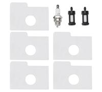The Lord of the Tools Un Set Di 8 Filtri Aria Tappi Filtri Parti Di Ricambio 1130 124 0800 0000-350-3500 Compatibile Con Stihl MS 170 MS 180 MS 180 C 017 018
