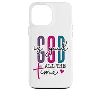 The Lord Your God is Good All the Time Christian Bible Verse Custodia per iPhone 13 Pro Max