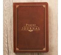 The Lord's Prayer Faux Leather Prayer Journal - Matthew 6: 9- (Copertina rigida)