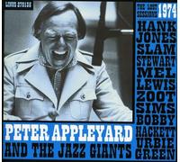 Peter Appleyard and The Jazz Giants The Lost 1974 Sessions (CD) Album