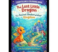 The Lost Little Dragon and the Secret Underwater Kingdom: A Magical Storytelling & Colouring Book Adventure for Kids Ages 4-8