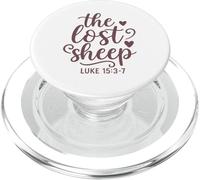 The Lost Sheep - Bibbia Citazione - Luca 15: 3-7 PopSockets PopGrip per MagSafe