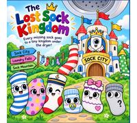 The Lost Sock Kingdom: Every missing sock goes to a tiny kingdom under the dryer!