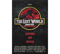 The Lost World Jurassic Park Originale Film Poster Doppio Lato US Uno Foglio