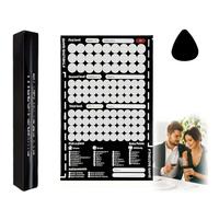 The Love Game Scratch Off, 100 idee per appuntamenti notturni, giochi serali, giochi da camera da letto per coppie, poster regalo per lei e lei, poster per anniversario e San Valentino, regali di