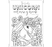 The Lovely Unicorn Coloring Book