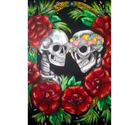 The Lover skeletons. 80 page lined notebook