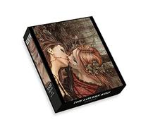The Lovers Kiss Puzzle da 1000 Pezzi per Adulti, Puzzle Gotico Romantico Dark Fantasy (Include la Guida ai Poster)