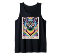 The Lovers Mystic Cat Ally - Arte LGBTQ Rainbow Tarot Pride Canotta
