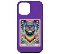 The Lovers Mystic Cat Ally - Arte LGBTQ Rainbow Tarot Pride Custodia per iPhone 12 Pro Max