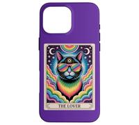 The Lovers Mystic Cat Ally - Arte LGBTQ Rainbow Tarot Pride Custodia per iPhone 16 Pro Max