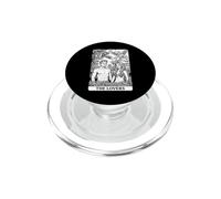 The Lovers Tarocchi Coppia Retro Fumetti Giardino Dell'Eden PopSockets PopGrip per MagSafe
