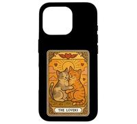The Lovers Tarocchi Gatto In Box Mistico Divertente Gatto Custodia per iPhone 16 Pro