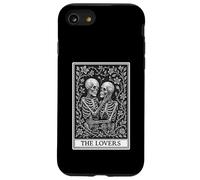 The Lovers Tarocchi Scheletri Incisione Stile Design Custodia per iPhone SE (2020) / 7 / 8