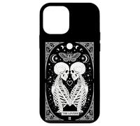 The Lovers Vintage Tarot Card Astrology Goth Halloween Women Custodia per iPhone 12 mini