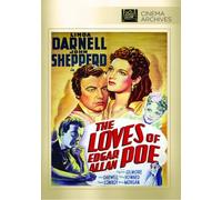 The Loves of Edgar Allan Poe (DVD) Linda Darnell Shepperd Strudwick