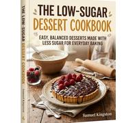 The Low-Sugar Dessert Cookbook: Easy, Balanced Desserts Made with Less Sugar for Everyday Baking